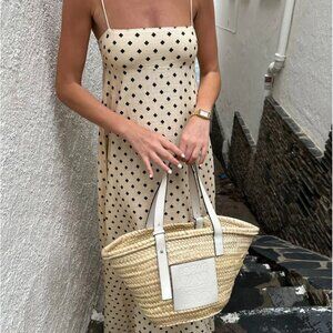Printed Spaghetti Strap Long Dress